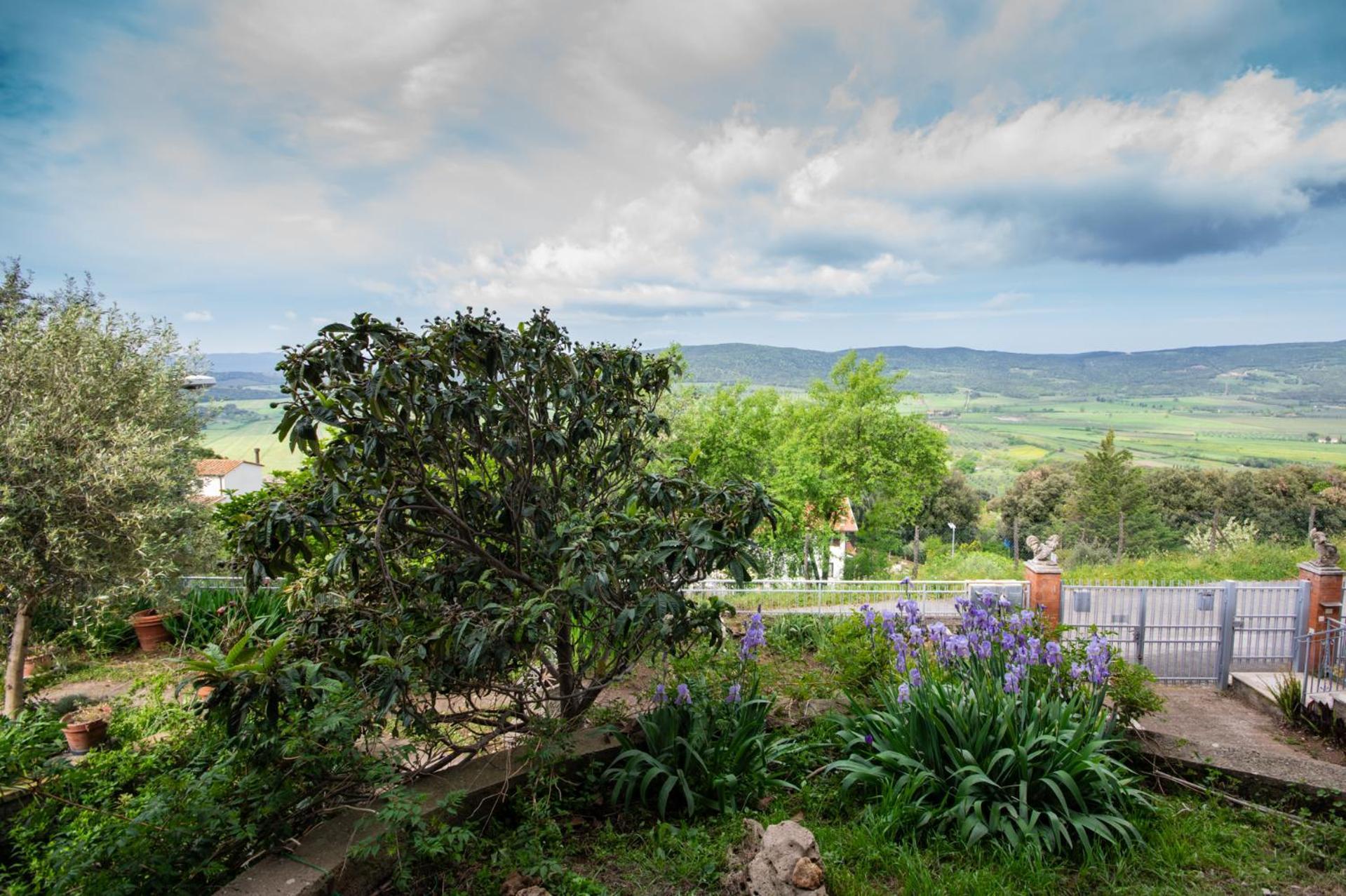 Villa Panoramica Garden Bike Massa Marittima Eksteriør bilde